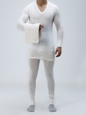 Cotton winter underwear set with towel Epitex Denmark | EpiTex Danmark